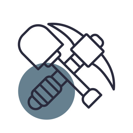 Material Mining Creative Icons Designのイラスト素材