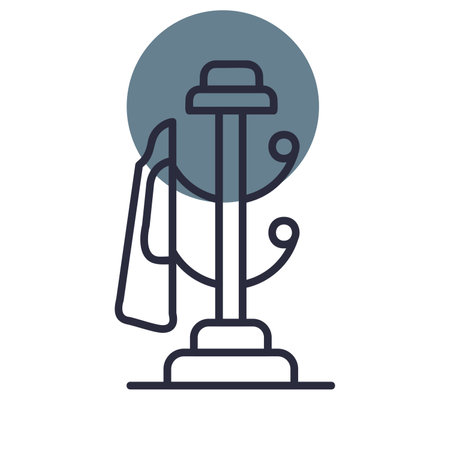 Coat Rack Iconのイラスト素材