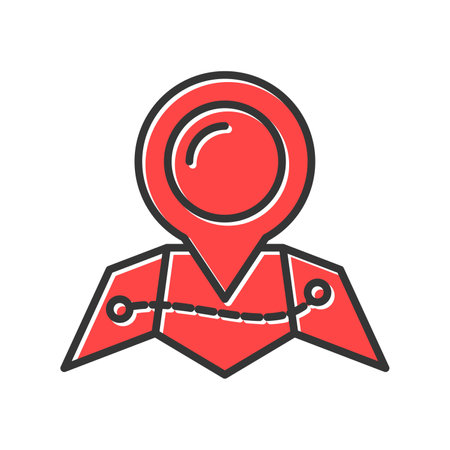Location Iconのイラスト素材