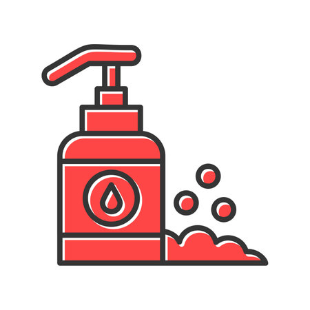 Hand Washer Creative Icons Designのイラスト素材