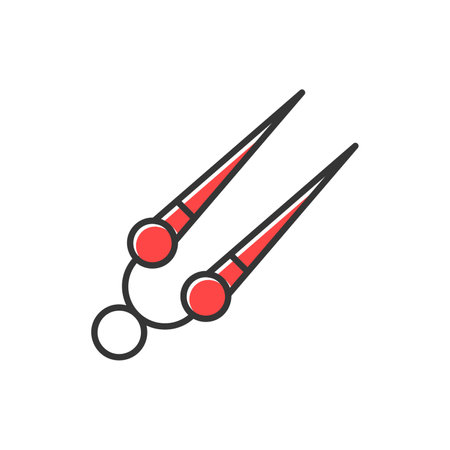Knitting Needles Creative Icons Designのイラスト素材