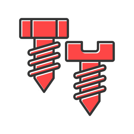 Screws Creative Icons Designのイラスト素材