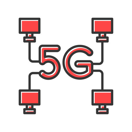 Network Creative Icons Designのイラスト素材