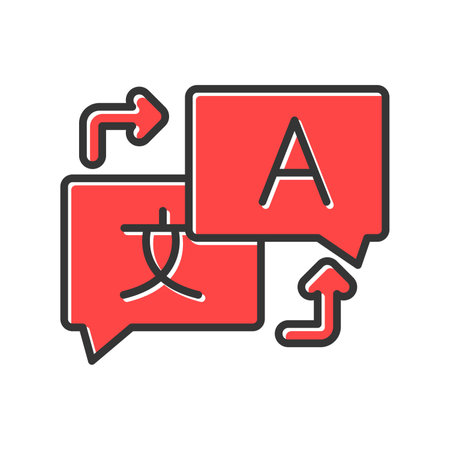 Language Creative Icons Designのイラスト素材