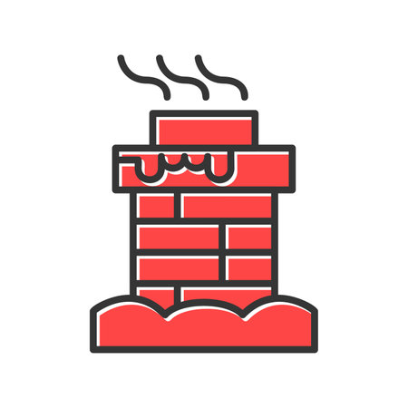 Chimney Top iconのイラスト素材