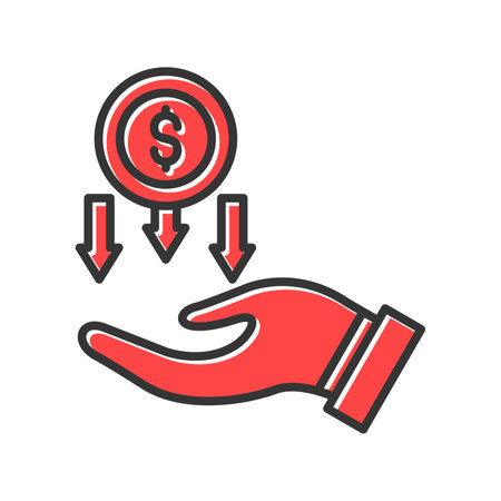 Cost Creative Icons Designのイラスト素材