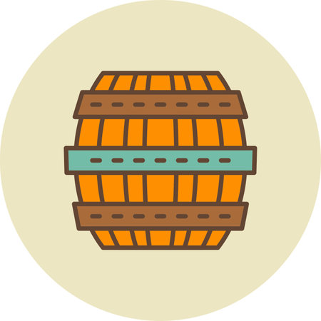Barrel Iconのイラスト素材