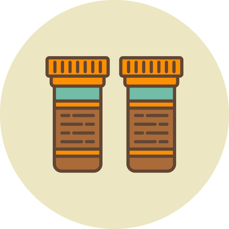 Test Tube Creative Icons Designのイラスト素材