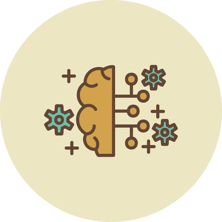 Artificial Intelligence iconのイラスト素材