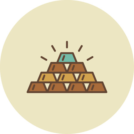 Gold Iconのイラスト素材