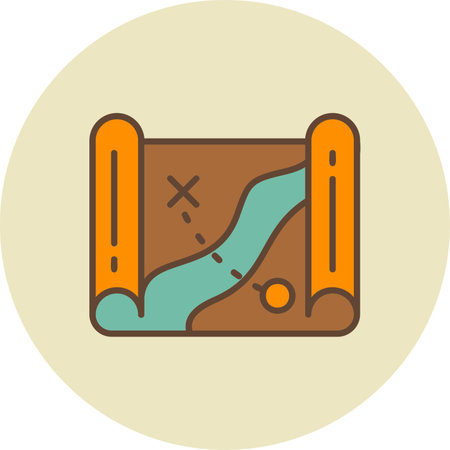 Map Creative Icons Designのイラスト素材