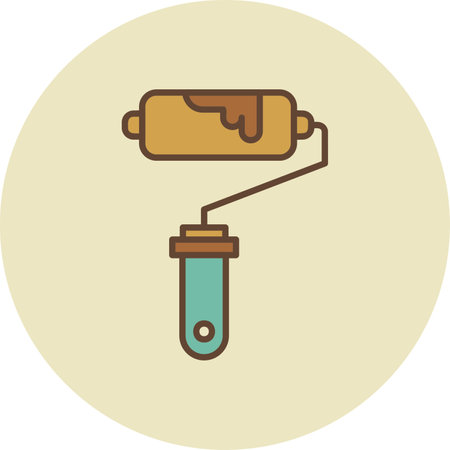 Paint Roller iconのイラスト素材