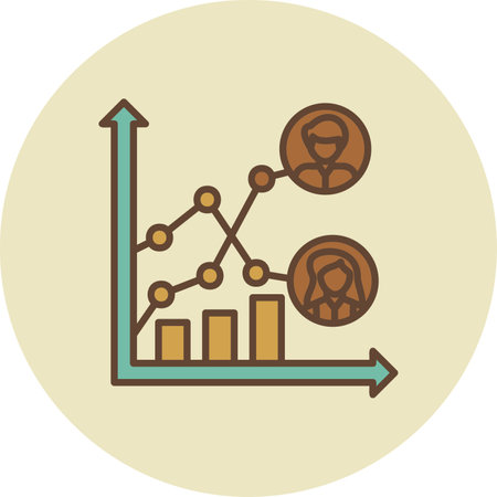 Election Creative Icons Designのイラスト素材