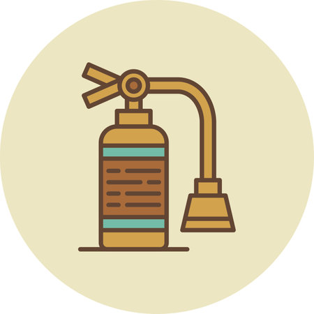Fire Extinguisher Creative Icons Designのイラスト素材