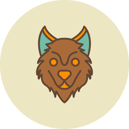 Wolf Iconのイラスト素材