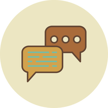 Chat Iconのイラスト素材