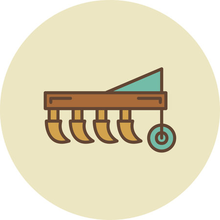 Plow Iconのイラスト素材