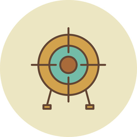 Target Iconのイラスト素材