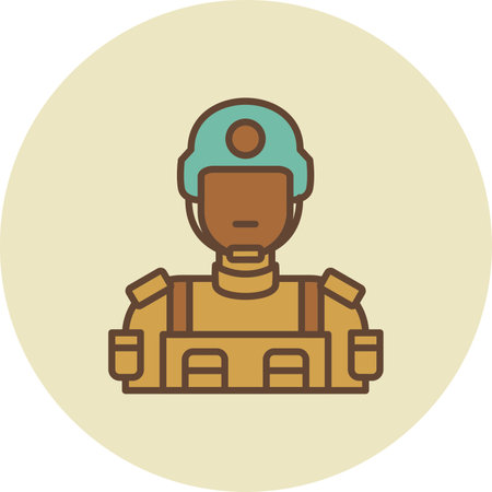 Soldier Creative Icons Designのイラスト素材