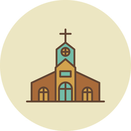 Church Iconのイラスト素材