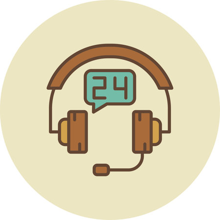 Support Iconのイラスト素材