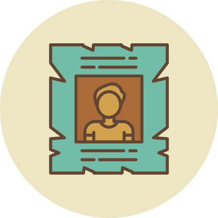 Wanted Iconのイラスト素材