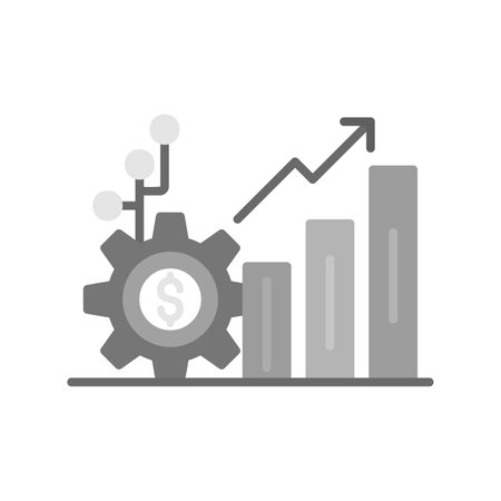 Digital Economy iconのイラスト素材