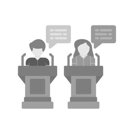 Debate Creative Icons Designのイラスト素材