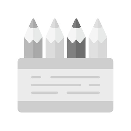 Colored Pencils iconのイラスト素材