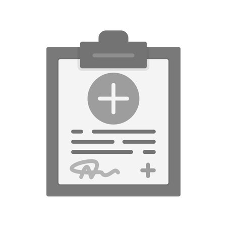 Medical Report Iconのイラスト素材