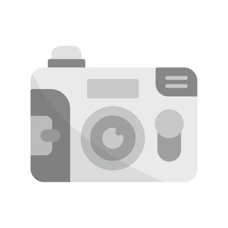 Disposable Camera Creative Icons Designのイラスト素材