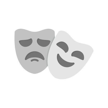 Theater Masks iconのイラスト素材