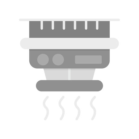 Smoke Detector Creative Icons Designのイラスト素材