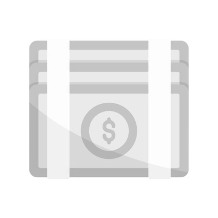 Salary Creative Icons Designのイラスト素材