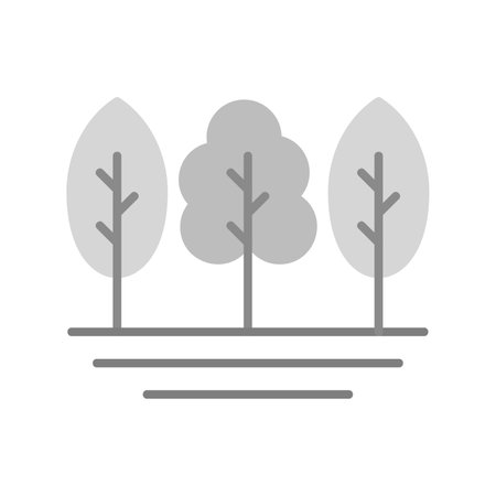 Trees Creative Icons Designのイラスト素材