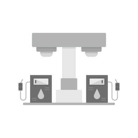 Petrol Station Iconのイラスト素材