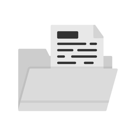 Folder Iconのイラスト素材