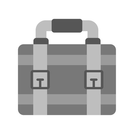 Suitcase Creative Icons Designのイラスト素材
