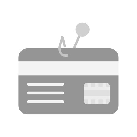 Phishing Credit Card Iconのイラスト素材