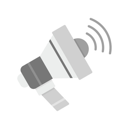 Megaphone Creative Icons Designのイラスト素材