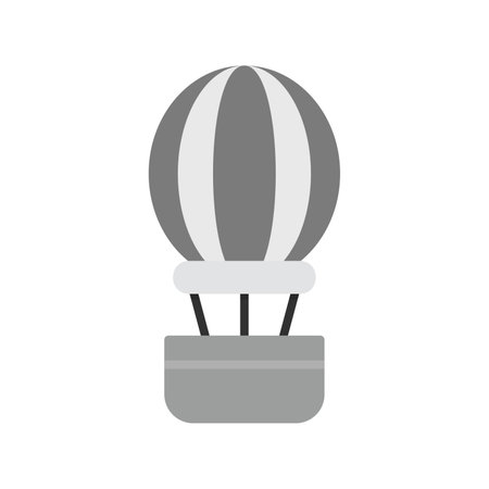 Hot Air Balloon Iconのイラスト素材