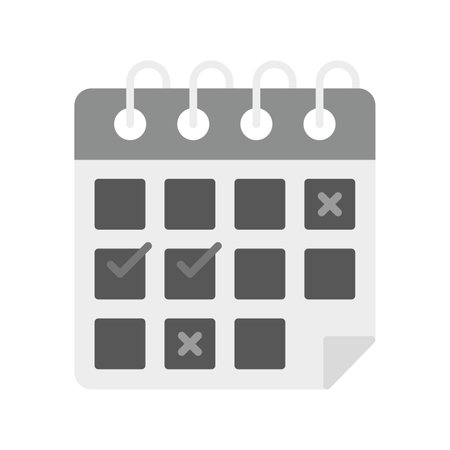 Calendar Creative Icons Designのイラスト素材
