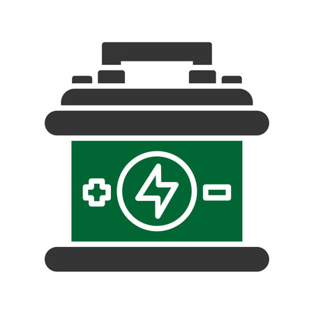 Accumulator Creative Icons Designのイラスト素材