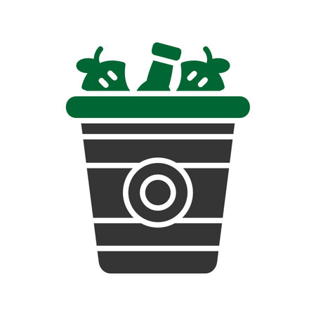 Waste Creative Icons Designのイラスト素材