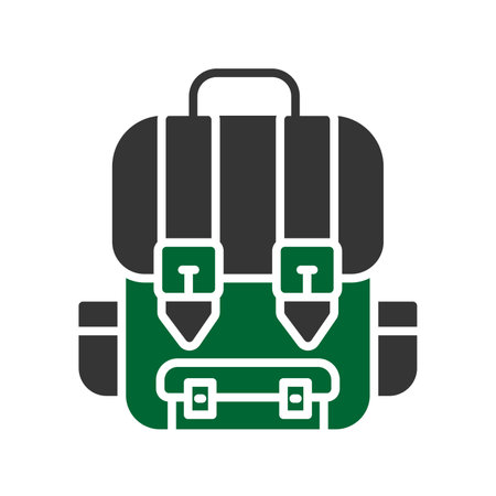 Backpack Creative Icons Designのイラスト素材