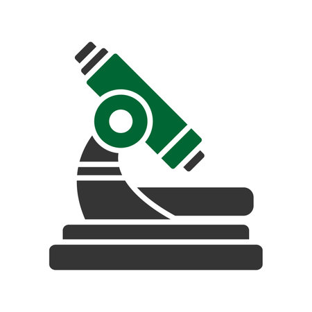Microscope Creative Icons Designのイラスト素材