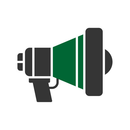 Megaphone Creative Icons Designのイラスト素材