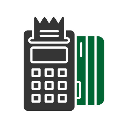 Pos Terminal Iconのイラスト素材