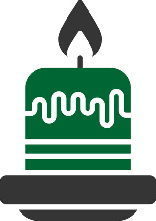 Candle Creative Icons Designのイラスト素材