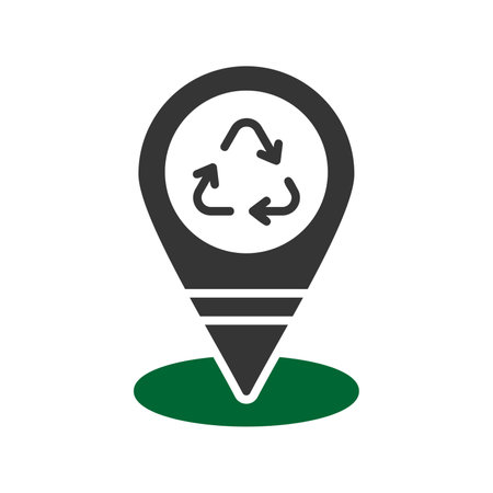 Location Pin Creative Icons Designのイラスト素材